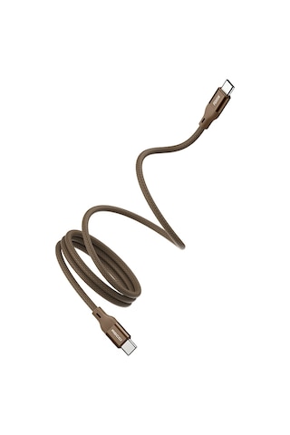 Recci RS23CC Magnetic Serisi Type-C to Type-C PD 65 W Hızlı Data ve Şarj Kablosu 1 M Desert Gold