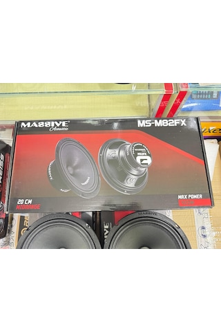 Ms-m82fx 20 Cm Oto Midrange Hoparlör Deprem Serisi Çifti 800w-300