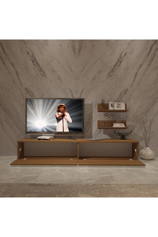 Decoraktiv Eko 4 Slm Std Tv Ünitesi Tv Sehpası Ceviz