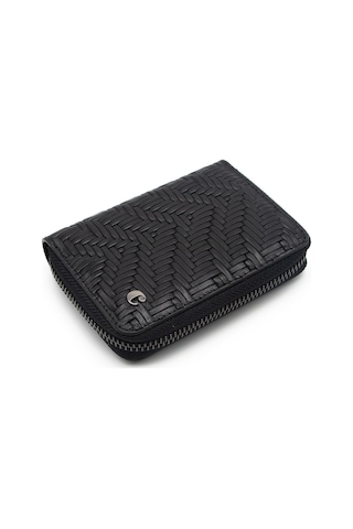 Cacharel Siyah Gladyatör Unisex Deri Cüzdan 24375g65 Siyah
