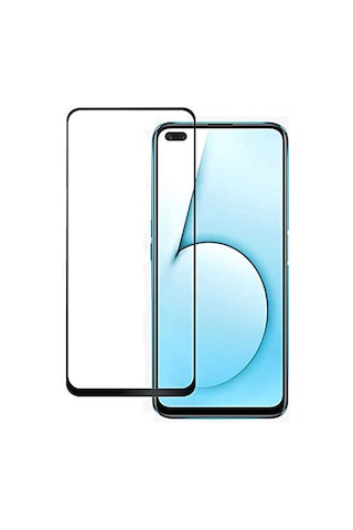 Oppo Reno 3 Pro 5g Uyumlu Şeffaf Seramik Ekran Koruyucu - Siyah - T22264