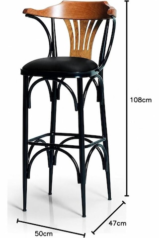 169-75 Bar Taburesi Özel Üretim Siyah