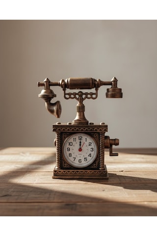 Minimal Tasarımlı Masa Saati Alarm Özellikli Şık Model Renkli