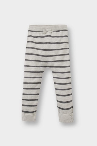 Defacto Erkek Bebek 2li Takım Hayvan Desenli Triko Kazak Çizgili Alt C9590a525augr503 Gri