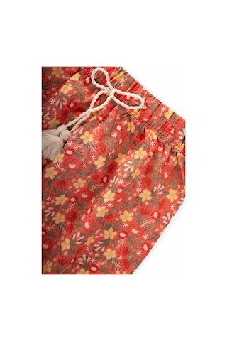 Cigit Desenli Bilek Boy Şalvar 3-9 Yaş Yavruağzı Yavruağzı