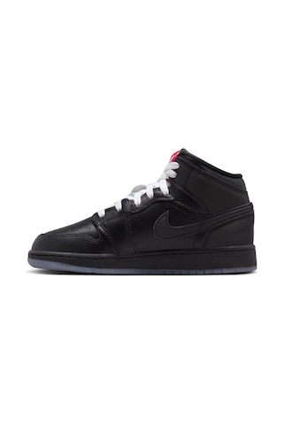 Nike Air Jordan 1 Mid Bg Çocuk Basketbol Ayakkabısı Siyah