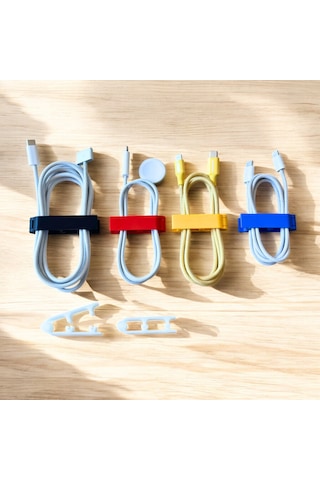Kablo Düzenleyici Çıtçıtlı Kablo Klipsi 4 Adet