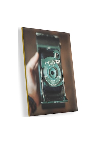 Cakasepetim Eski Kodak Fotoğraf Makinesi Ahşap Mdf Tablo