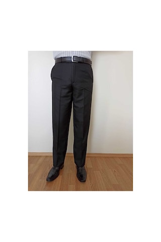 Baw Company Klasik Kesim Siyah Kumaş Pantolon