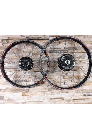 Ride İt Komple Takım Jant 120x19 / 120x17 Nikel Milli Diksli Model '-