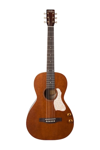 Art & Lutherie Roadhouse Parlor Q-discrete Elektro Akustik Gitar Havana Brown
