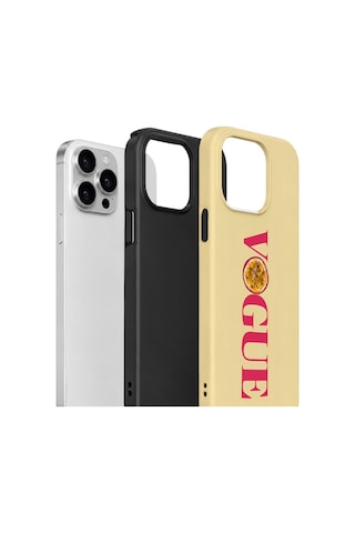 Apple iPhone Uyumlu 13 Pro Max Vorian Çift Katmanlı Kılıf Vogue Passion