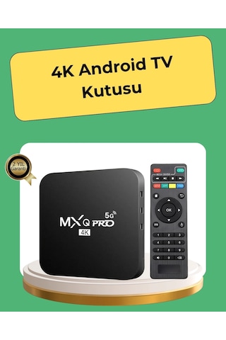 Buğz 4k Ultra Hd Tv Box 2gb Ram, 16gb Hafıza, Android Akıllı Medya Oynatıcı