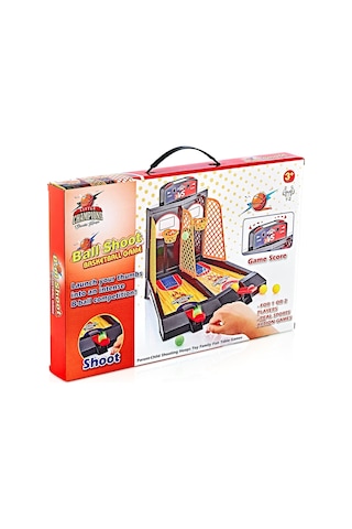 Parmak Basketbol Set Oyuncak Masa Üstü İkili Mini Set