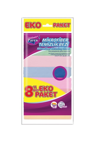 Mikrofiber Temizlik Bezi 8&apos Li 0