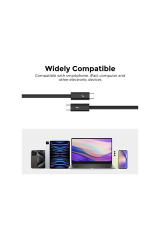 Ahastyle XC03 1.8 M 240 W Tip-C Kablosu