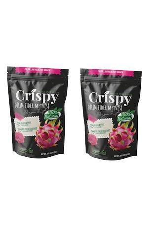 Dondurularak Kurutulmuş Ejder Meyvesi Dilimleri 20 Gram 2'li P...