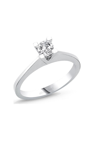 Pırlanta Tektaş Yüzük 0,32 Ct As16Pyz Altınsepeti