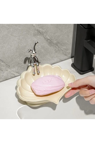 Kangvka Tekli Abs Plastik Sabun Dağıtıcı - Modern Banyo/mutfak, Kolay Doldurma, Dayanıklı Beyaz Tasarım Krem