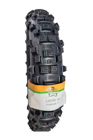 Tdt Tyres 120/80-18 Tt Tubetype/ İç Lastikli Tip Enduro Lastiği Terrain13a