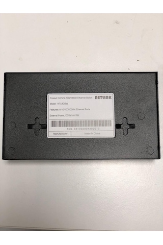 Netlink Ntl8Gsw 8 Port Gigabit Metal Kasa Switch