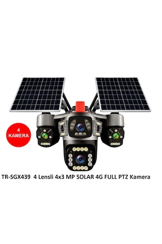 Trio Tr-sgx439 4 Kameralı 4x3 Mp Solar 4g Full Ptz Sim Kartlı Kamera Veesky Motorize Trio Tr-sgx439 4 Kameralı 4x3 Mp Solar 4g Full Ptz Sim Kartlı Kamera Veesky Motorize