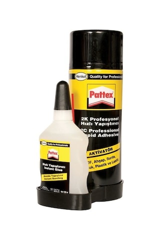 Pattex 2K Profesyenel Hızlı Yapıştırıcı 200+50 Ml Pattex 2K Profesyenel Hızlı Yapıştırıcı 200+50 Ml