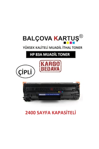Hp Laserjet Pro Mfp M125Nw Yazıcı Için 83A Chipli Uyumlu Toner