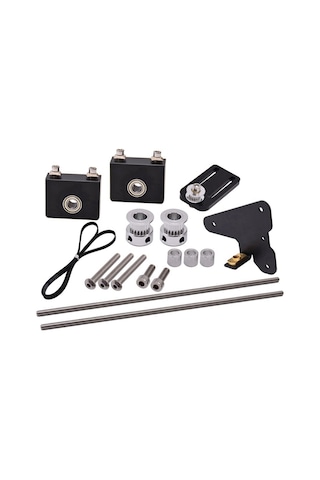 Gatherco 1 Set 3d Yazıcı Aksesuarları Çift Z Eksenli Yükseltme Kiti 3d Yazıcı Parçaları Crealıty Ender-3 Ender-3v2 Ender-3 Pro Yazıcı İçin