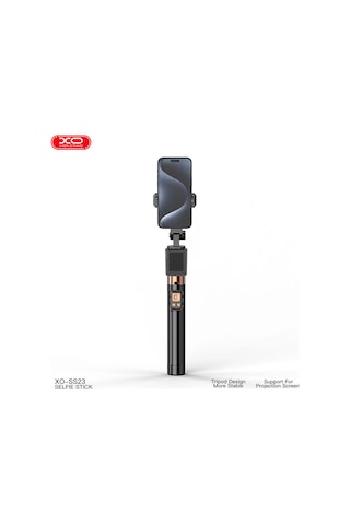 Ss23 600 Mah Bataryalı Telefon Sabitleyici Kablosuz Projeksiyonlu Bluetooth Selfie Çubuğu - Tripod