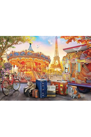 Art Puzzle Lunapark, Paris 2000 Parça Puzzle