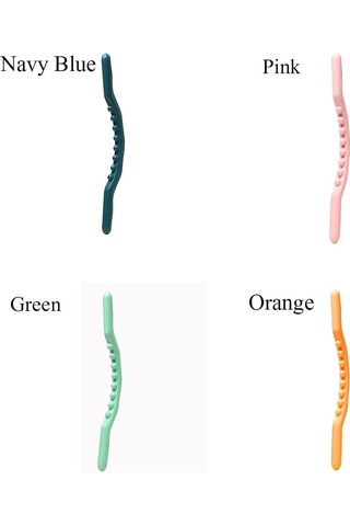 Masaj Guasha Çubuk Masaj Aleti Lacivert Lacivert Çok Renkli