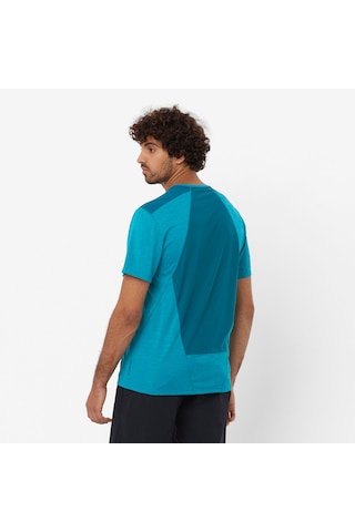 Salomon Outlıne Erkek Tişört Deep Dıve Lc2234300 Mavi