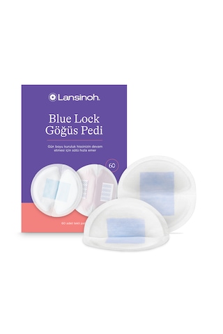 Lansinoh Blue Lock Göğüs Pedi 60'lı