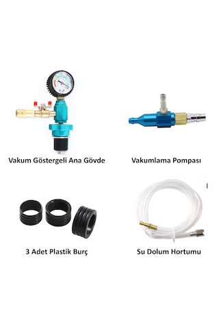 Radyatör Sistemi Vakumlama - Hava Alma Ve Su Dolum Cihazı