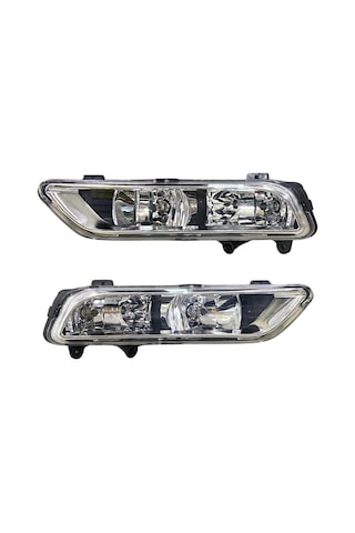 Sis Lambası Seti Viraj Aydınlatmalı Krom Çerçeveli Vw Passat B7 2010-2014