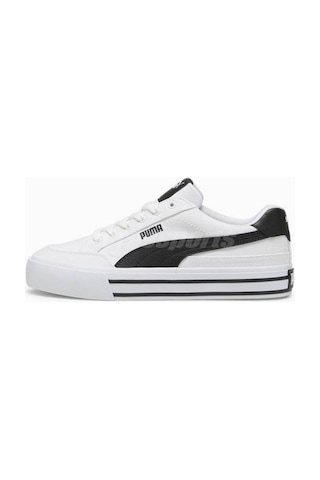 Puma Erkek Sneaker Beyaz Siyah 396353-02 Court Classic Vulc Fs 24y680000214 68034 Beyaz