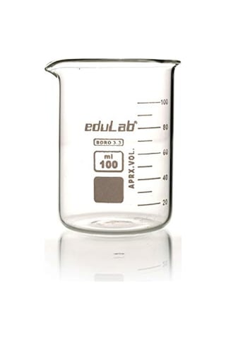 Beher, Cam, Kısa Form, 100ml