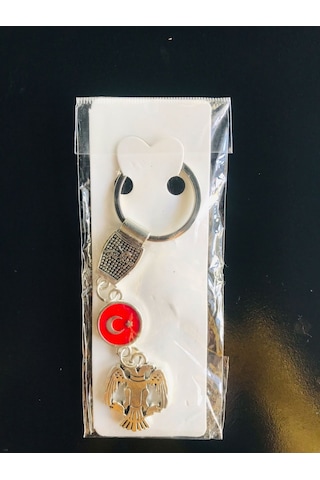 Selçuklu Amblemli Ve Türk Bayraklı Metal Anahtarlık Şık Ve Dayanıklı Tasarım