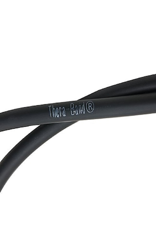Theraband Tubing Direnç Lastiği 1,5 Metre Siyah