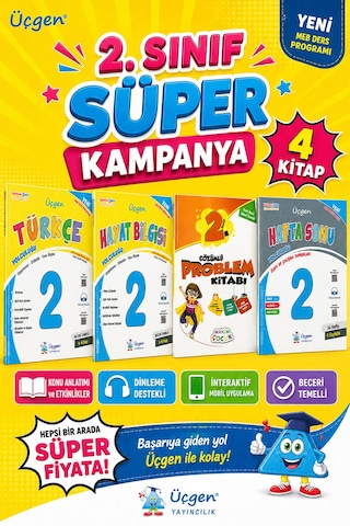 2.sınıf Kampanyalı Set 4 Kitap