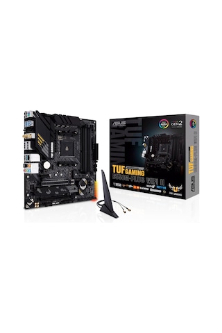 Asus TUF Gaming B550M-Plus WIFI II AMD B550 4866 MHz (OC) DDR4 Soket AM4 mATX Anakart