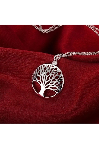 925ayar Gümüş Hayat Ağacı Kolye