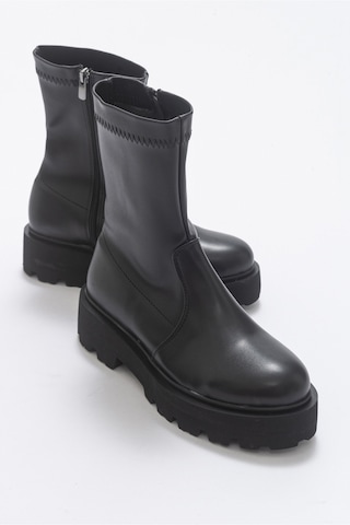 Luvishoes Rush Siyah Kadın Bot Siyah