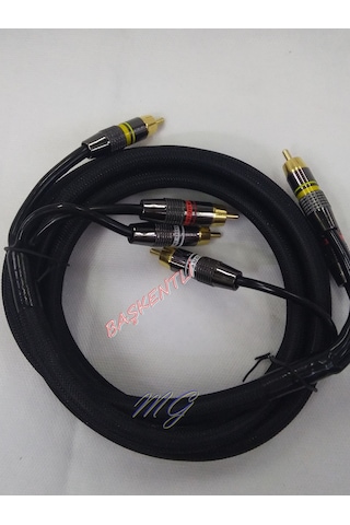 Speed 3Rca 3Rca Gold 2Mt Kablo
