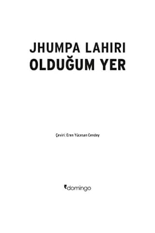 Olduğum Yer - 57855210115596780128046