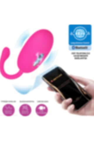 Lilitu Shop Telefon Kumandalı 12 Titreşim Fonksiyon & 3 Şoklu Teknolojik Vibratör Yumurta