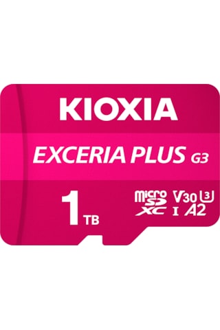 Kioxia Exceria Plus G3 1tb V30 U3 4k Microsd Hafıza Kartı 210/150mb/s Lmpl3m001tg2