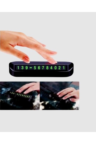 Şık Ve İşlevsel Fosforlu Araç Numaratörü Kolay Kullanım, Yüksek Görünürlük