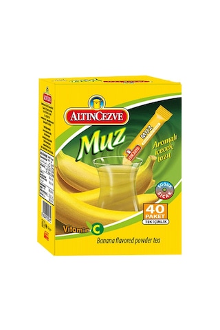 Altıncezve Muz Aromalı Tek İçimlik İçecek Tozu 40 x 1.5 G